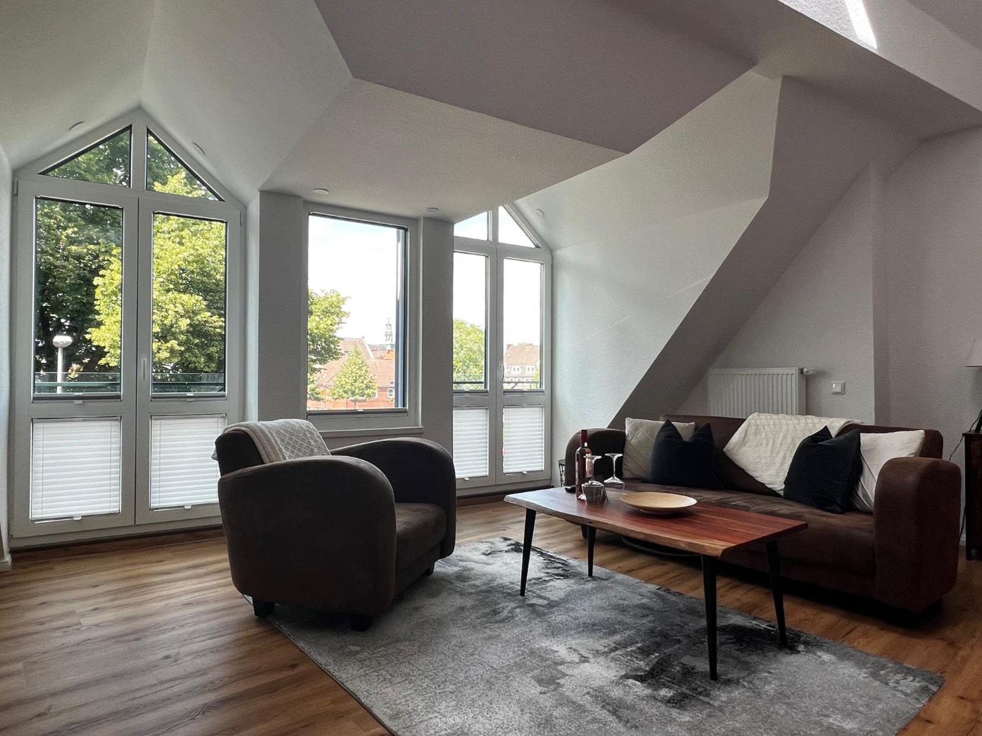 Ferienwohnung Seeloft Emden Dış mekan fotoğraf
